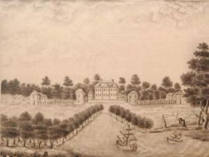 Landskap Med Herresaten by John Van Den Aveelen