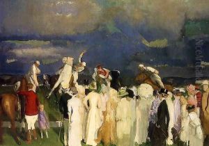 Polo Crowd by George Wesley Bellows