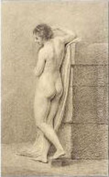 Three Female Nude Academies - view 1