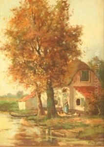 Kate Am Wasser by Hendrik Andries Van Den Berg