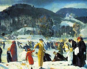 Love of Winter 1914 by George Wesley Bellows