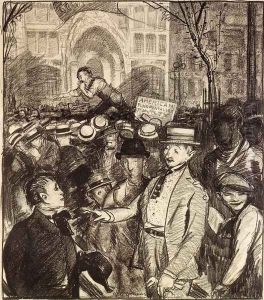 Agtitators by George Wesley Bellows