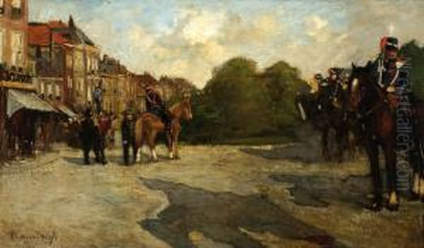 Huzares On The Mauritskade - view 1