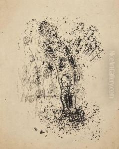 Homme Souffrant by Frits Van Den Berghe