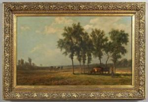 Depicting A Pastoral Landscape With Figures