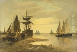 Shipping Near A Harbour Entrance