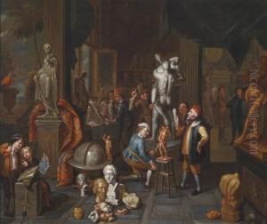 In The Studio Of A Sculptor