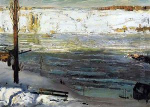 Floating Ice by George Wesley Bellows