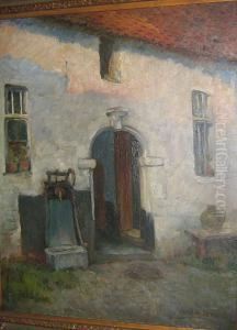 Boswachtershuis Te Boom. by Willem Van Den Bruel