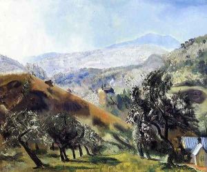 Mountain Orchard by George Wesley Bellows