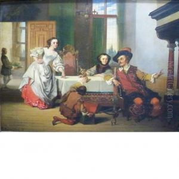 Interior With A Seated Crossbowman - view 1