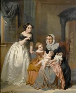A Visit From Grandma by Casimir Van Den Daele