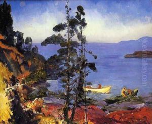 Evening Blue by George Wesley Bellows