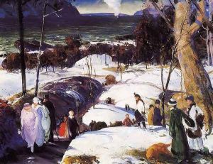 Easter Snow by George Wesley Bellows