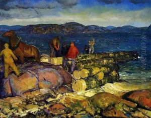 Dock Builders by George Wesley Bellows