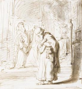 A Scene Of Sacrifice by Gerbrand Van Den Eeckhout
