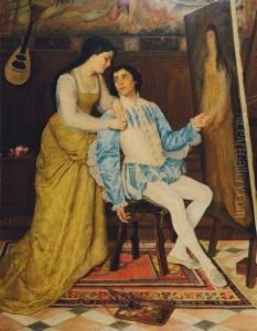 L'artiste Et Sa Muse by Nicolas Van Den Eeden
