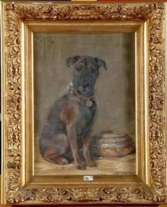 Portrait Du Chien Miette