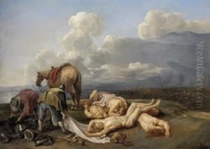 The Aftermath Of The Battle by Jasper van der Lanen