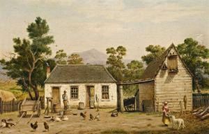 Pioneer Farm by Henricus Leonardus Van Den Houten