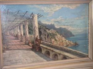 Vued'italie by Franz Van Den Hove