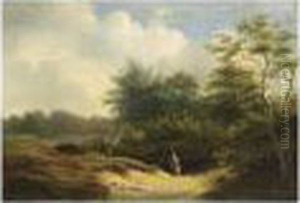 A Girl On A Country Lane - view 1
