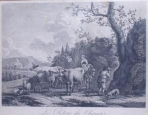 Le Retour Des Champs by Adriaen Van Den Velde