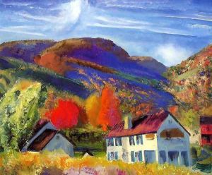 My House Woodstock by George Wesley Bellows