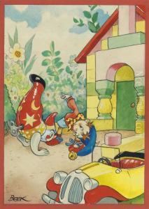 The Clockwork Clown Kept Going Head-over-heels by Harmsen Van Der Beek