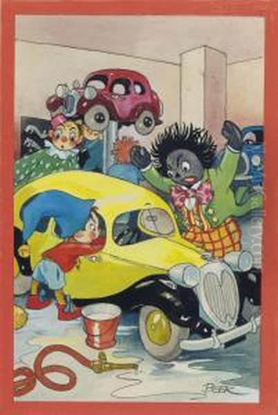 He Pressed The Horn And It Hooted - view 1