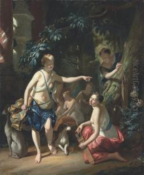 Diana Setting Out For The Hunt - view 1