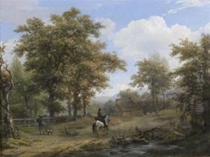 (anvers 1789 - 1874) by Hendrick Van Der Burgh