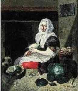 La Cuisiniere by Hendrick Van Der Burgh