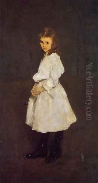 Little Girl in White (or Queenie Barnett) - view 1
