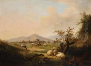 Zuiders Landschap Met Schapenhoeder Zuiders Landschap Met Schapenhoeder