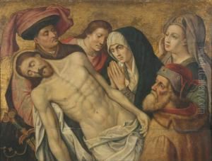 Beweinung Christi by Follower of Hugo van der Goes