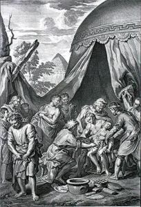Scena Obrzezania Izmaela by Willem Gillem Van Der Gouwen /