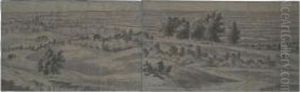 A Panoramic View In The Region Of The Betuwe by Joris Abrahamsz Van Der Haagen