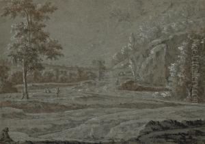 Paysage by Joris Abrahamsz Van Der Haagen