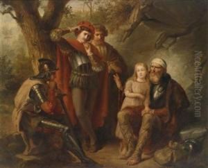 The Injured Knight by Edmond Van Der Haeghen