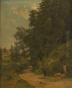 Fagoteuse Pres Du Puits by Hendrik Van Der Hecht
