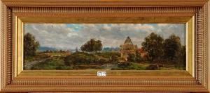 Paysage Avec Vue Du Chateau De Tervueren Paysage Avec Vue Du Chateau De Tervueren