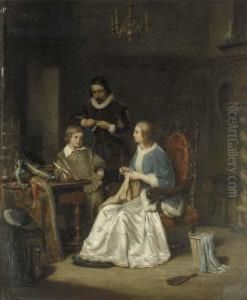 The Letter by David Iii Van Der Kellen