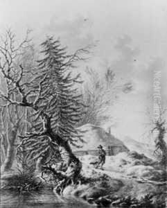 Verso Signiert Und Datiert: D.j. Van Der Laan Invt Fecit/1789. by Dirk Jan Van Der Laan