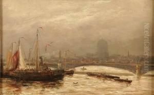Blackfriars Bridge, London by Gerard Van Der Laan