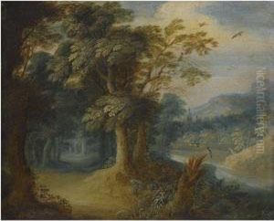 A Bosky Fluvial Landscape