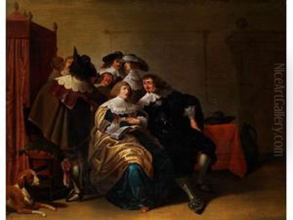 Hollandisches Gesellschaftsbild - view 1