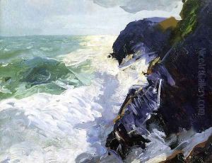 Sun And Spray by George Wesley Bellows