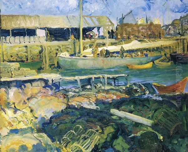 The Fish Wharf Matinicus Island - view 1