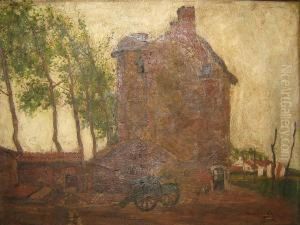 Plattelandsgezicht by Marten Van Der Loo